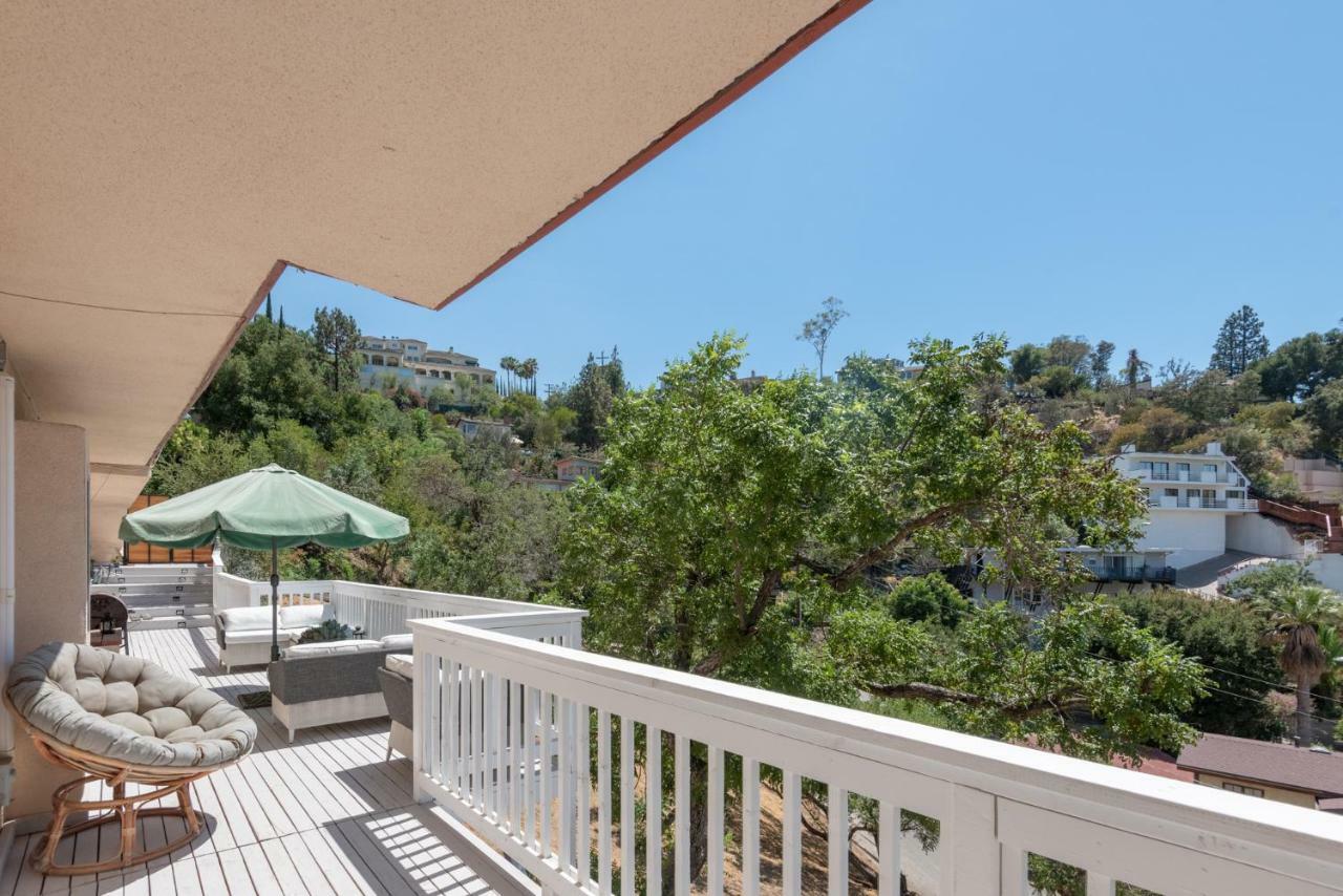 Modern Guest House Nestled In The Hollywood Hills With Huge Deck And Wow Views! ลอสแอนเจลิส ภายนอก รูปภาพ